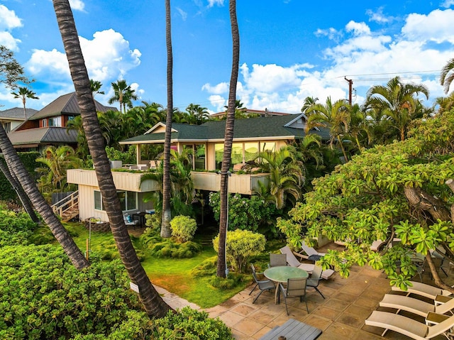 2274 S Kihei Rd, Kihei, HI 96753 - back of property with a patio