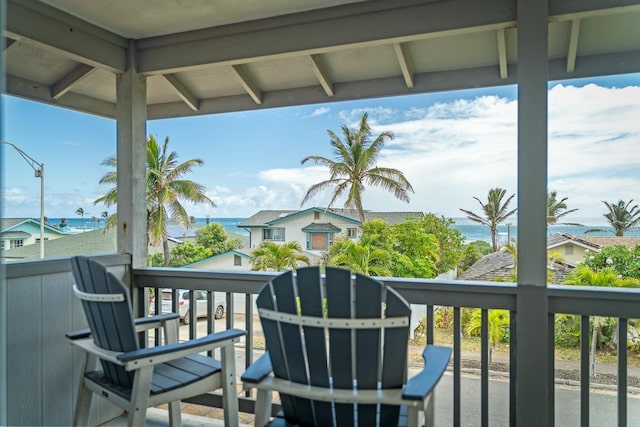 1395 Hiahia St, Wailuku, HI 96793 - deck with a water view