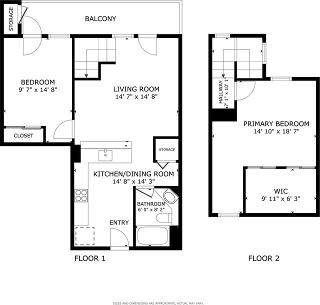 bedroom featuring light colored carpet, lofted ceiling, and ceiling fan