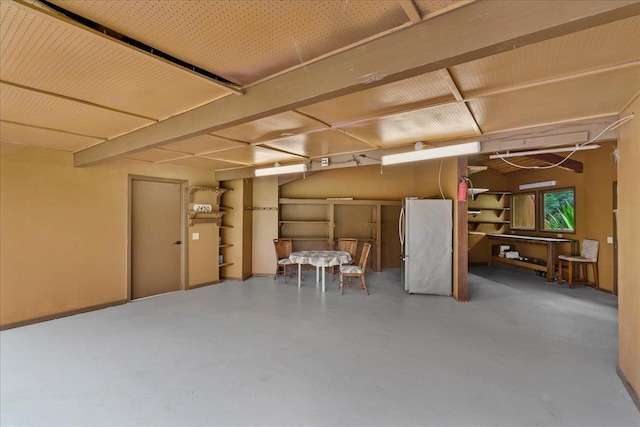 2450 Piiholo Rd, Makawao, HI 96768 - garage featuring freestanding refrigerator