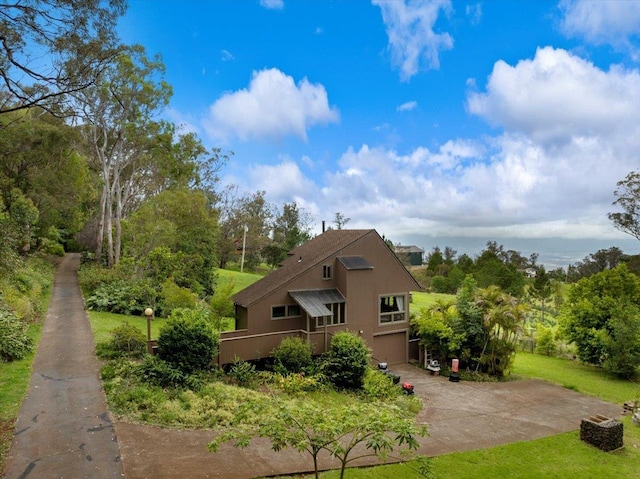 2450 Piiholo Rd, Makawao, HI 96768 - view of front of property with driveway