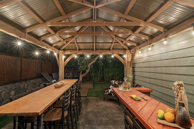 206 Kuli Puu St, Kihei, HI 96753 - view of patio featuring a gazebo