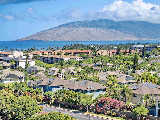 206 Kuli Puu St, Kihei, HI 96753 - aerial view of a water and mountain view