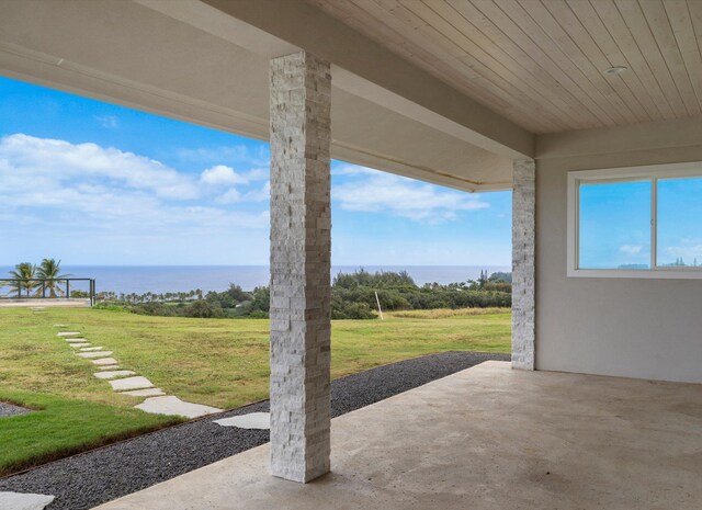 view of patio