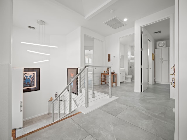 137 Hoohale St, Kihei, HI 96753 - interior space with visible vents, recessed lighting, and marble finish floor