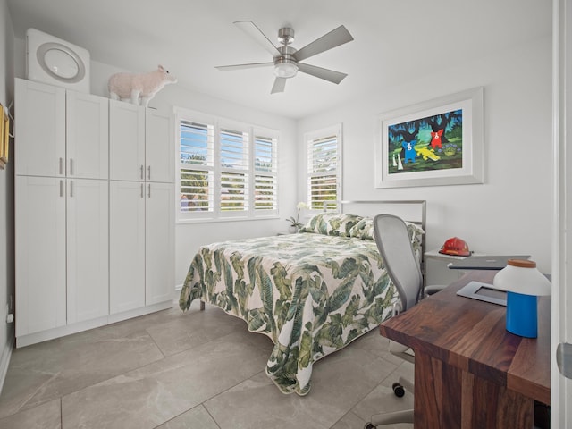 137 Hoohale St, Kihei, HI 96753 - bedroom with a ceiling fan