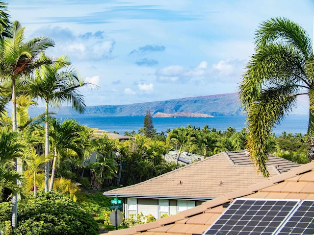 137 Hoohale St, Kihei, HI 96753 - mountain view featuring a water view