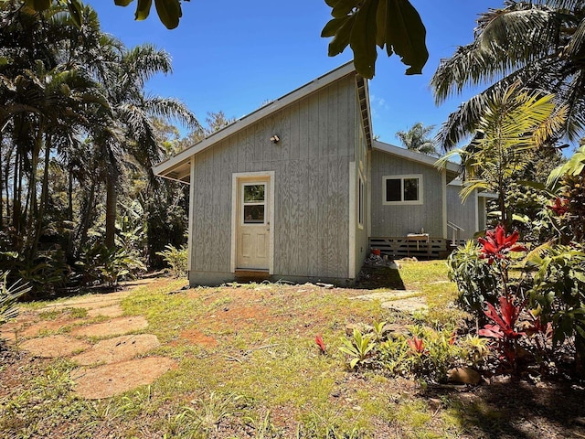 view of rear view of house