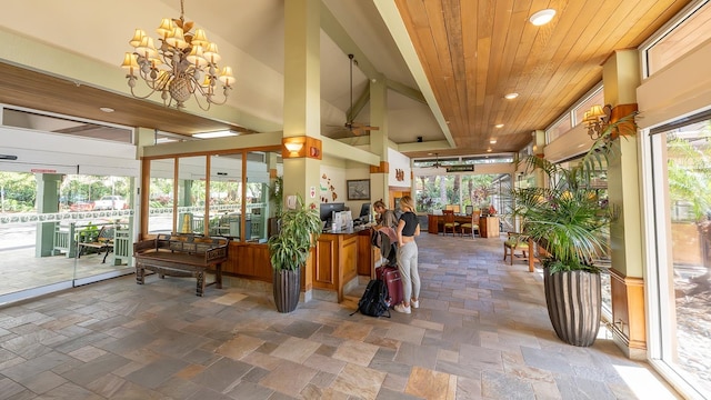 view of building lobby