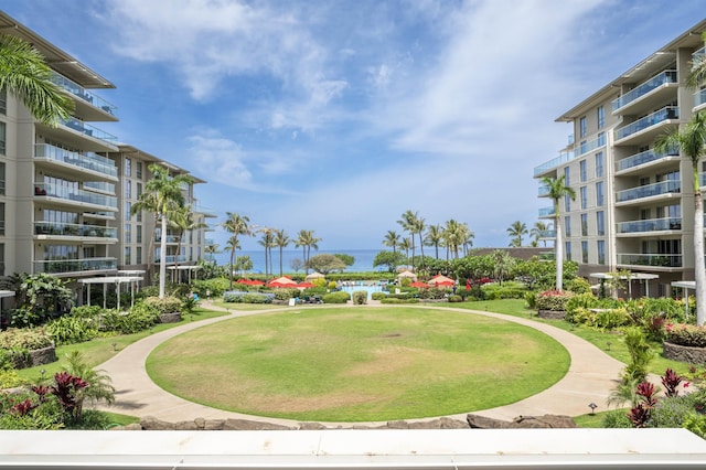 view of property's community