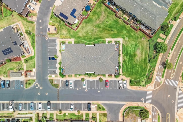 bird's eye view featuring a residential view