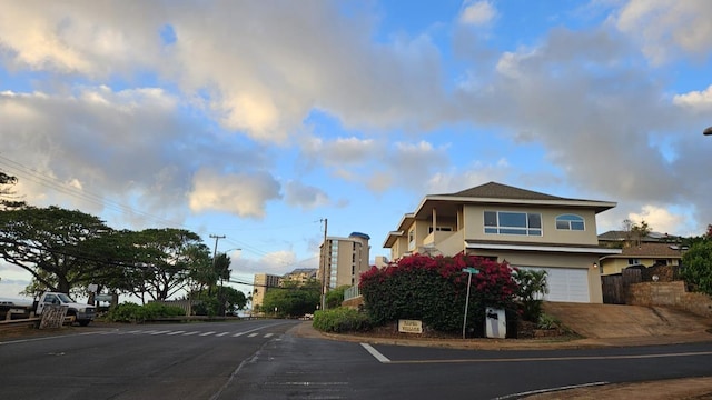 view of road