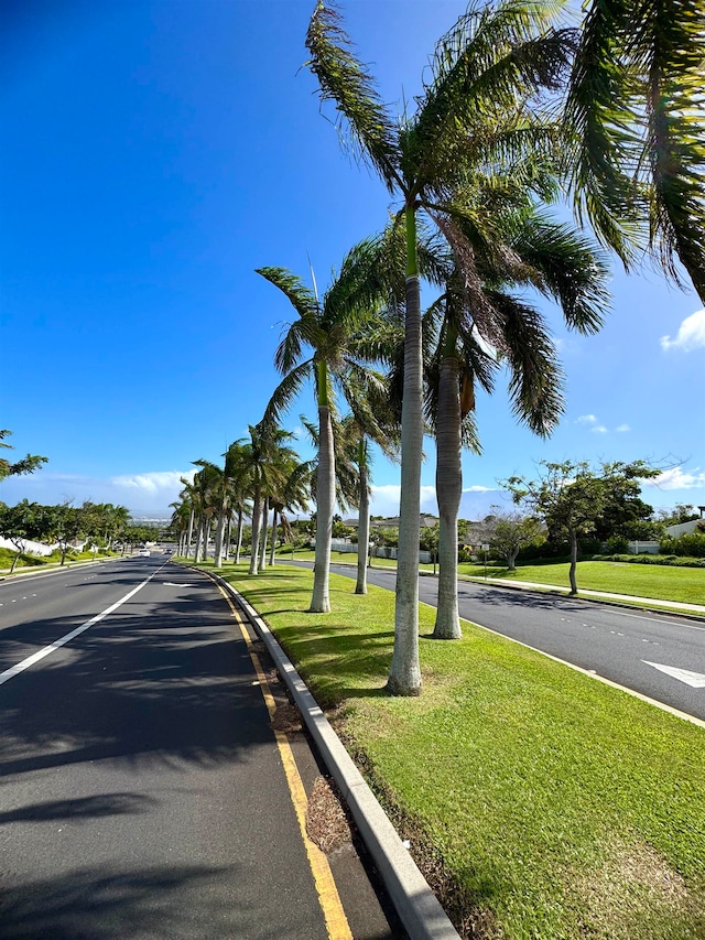 view of road