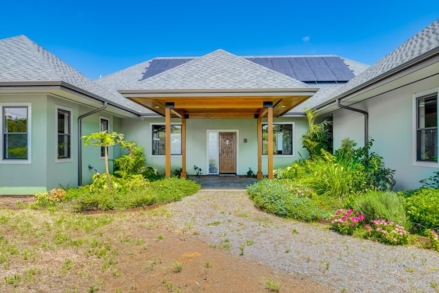 view of entrance to property