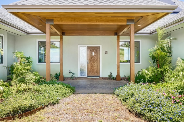 view of property entrance