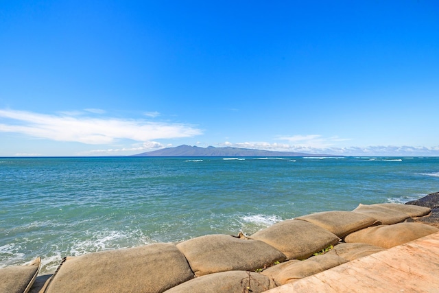 4401 Lower Honoapiilani Rd Unit A-103, Lahaina, HI 96761 - water view with a mountainous background