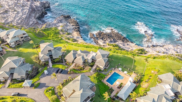 bird's eye view featuring a residential view