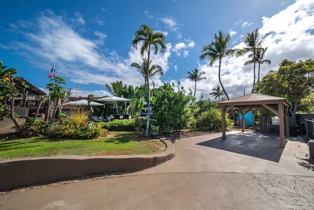 surrounding community featuring a gazebo