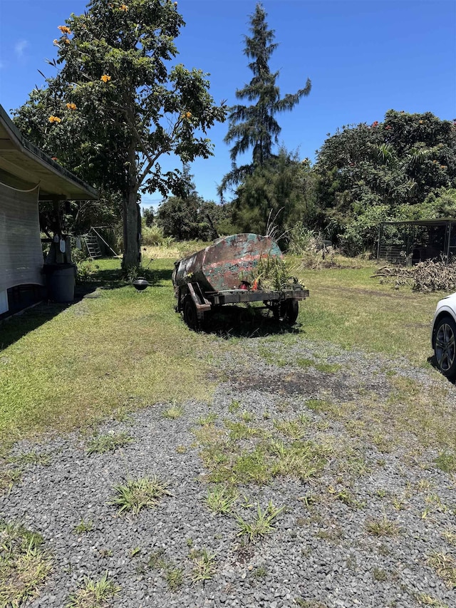 view of yard