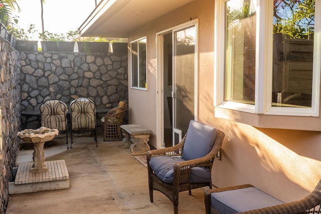 view of patio