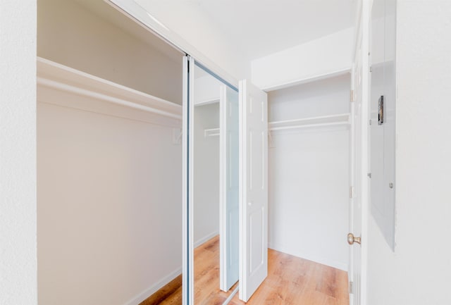 view of closet