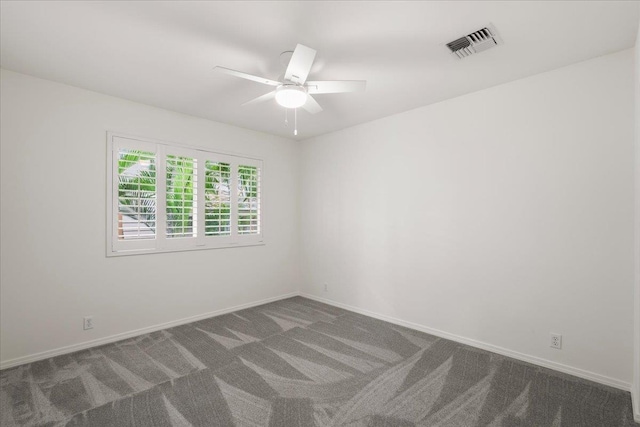 23 Poinciana Rd, Lahaina, HI 96761 - unfurnished room with carpet floors, ceiling fan, and baseboards