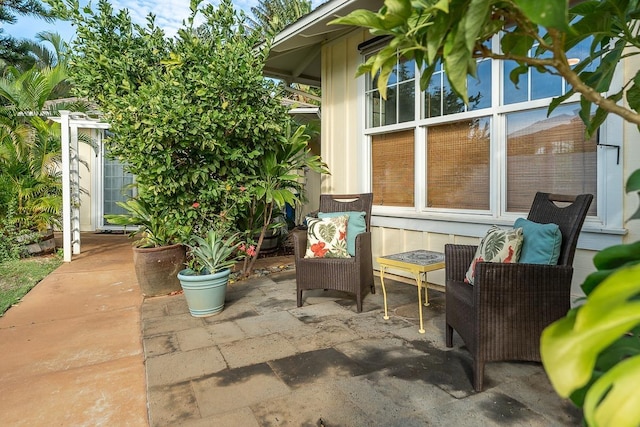 view of patio