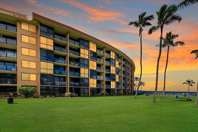 2936 S Kihei Rd Unit 213, Kihei, HI 96753 - view of apartment building / complex featuring a water view