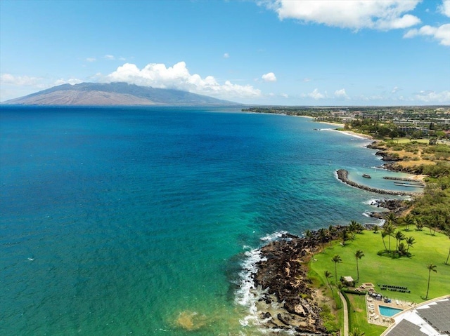 2936 S Kihei Rd Unit 213, Kihei, HI 96753 - water view with a mountainous background