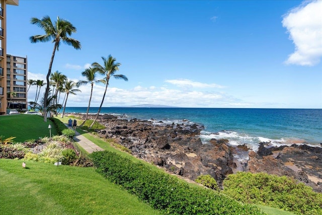 2936 S Kihei Rd Unit 213, Kihei, HI 96753 - water view with local beach