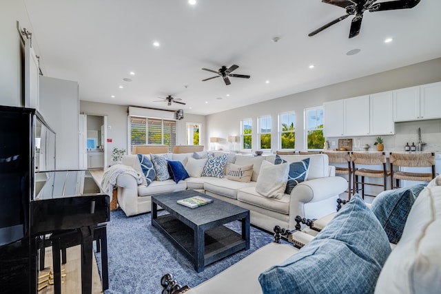 view of living room