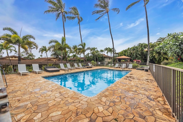3788 Lower Honoapiilani Rd Unit A211, Lahaina, HI 96761 - community pool featuring a patio and fence