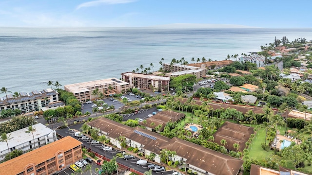 3788 Lower Honoapiilani Rd Unit A211, Lahaina, HI 96761 - drone / aerial view of a large body of water and apartment complex / building