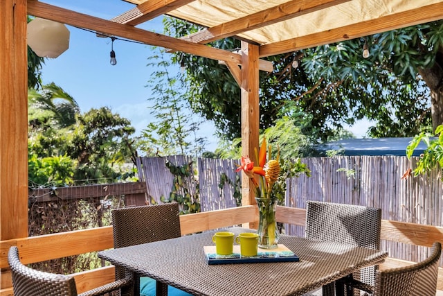 5131 Hanawai St Unit F, Lahaina, HI 96761 - view of patio / terrace with outdoor dining area