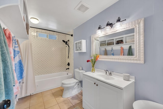 5131 Hanawai St Unit F, Lahaina, HI 96761 - full bathroom featuring toilet, bathing tub / shower combination, vanity, and tile patterned floors