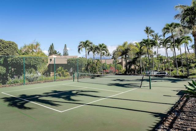 3300 Wailea Alanui Dr Unit 32A, Kihei, HI 96753 - view of tennis court featuring fence