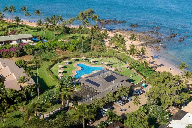 3300 Wailea Alanui Dr Unit 32A, Kihei, HI 96753 - view of property location featuring a pool and a nearby body of water