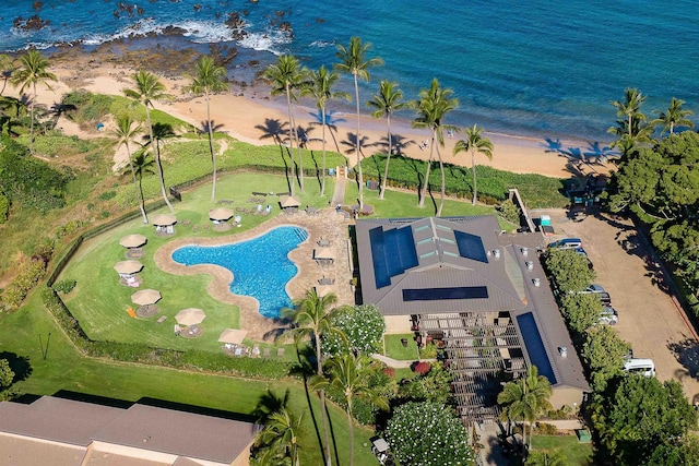 3300 Wailea Alanui Dr Unit 32A, Kihei, HI 96753 - bird's eye view of a pool