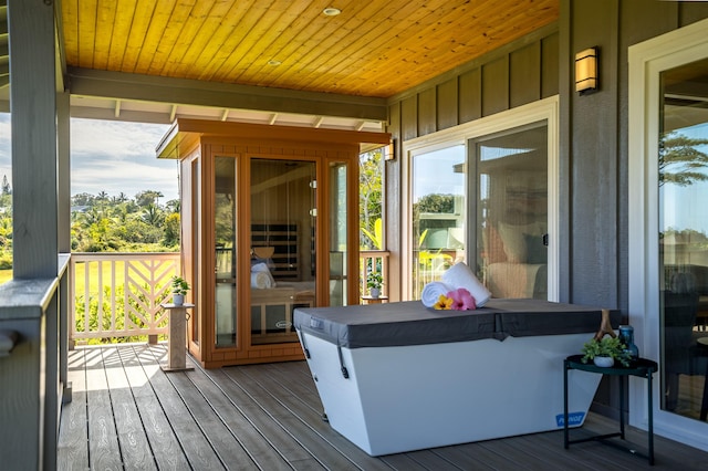 view of deck