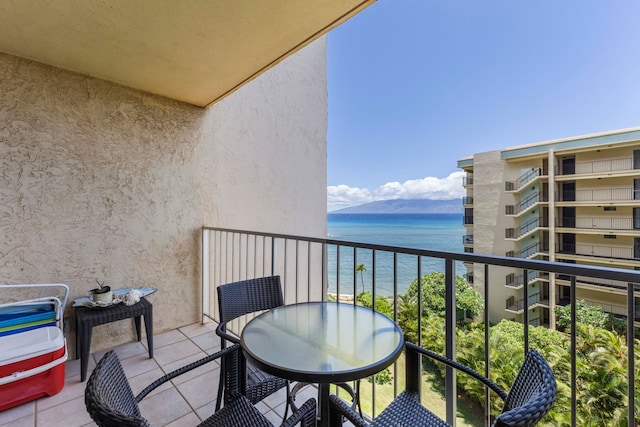 4365 Lower Honoapiilani Rd Unit 603, Lahaina, HI 96761 - balcony with a water view