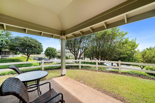 view of patio / terrace