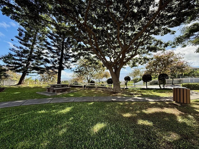 view of community