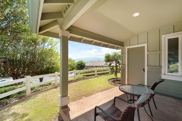 view of patio / terrace