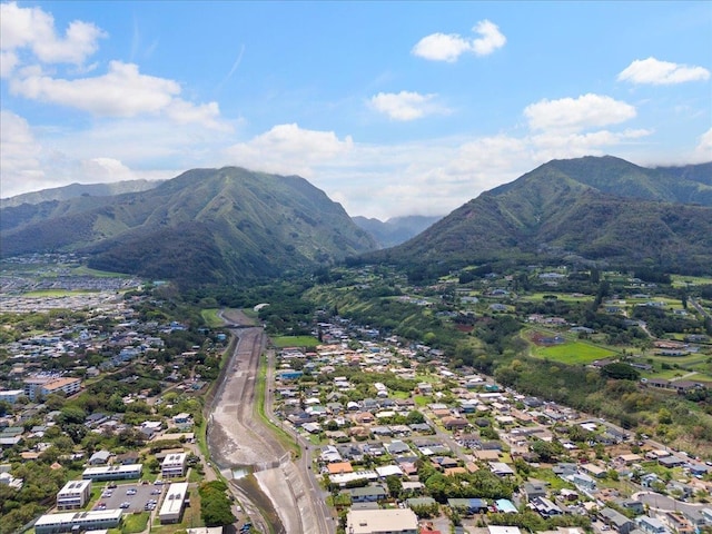 view of mountain feature