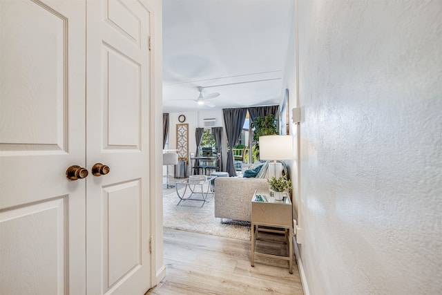 1002 S Kihei Rd Unit 205, Kihei, HI 96753 - hallway with light wood-style flooring