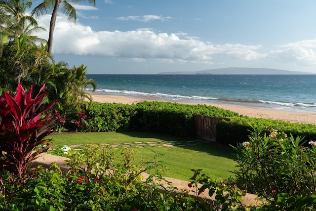 3002 S Kihei Rd, Kihei, HI 96753 - water view featuring local beach