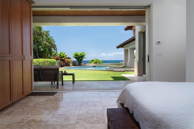 3002 S Kihei Rd, Kihei, HI 96753 - bedroom with access to exterior