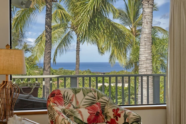 563 Mikioi Pl, Kihei, HI 96753 - balcony with a water view