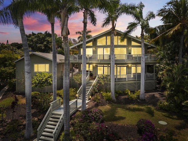 563 Mikioi Pl, Kihei, HI 96753 - view of front of property with stairs