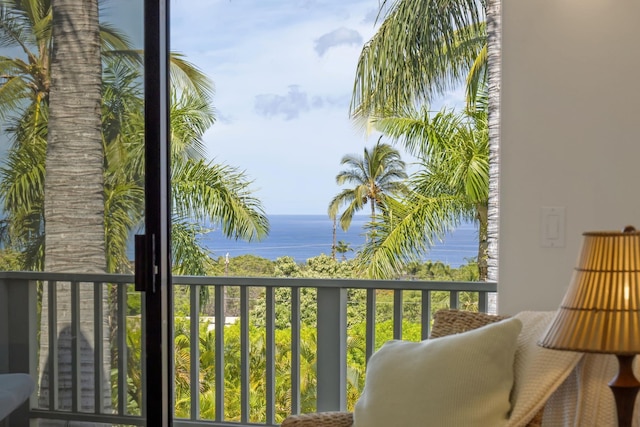 563 Mikioi Pl, Kihei, HI 96753 - balcony with a water view